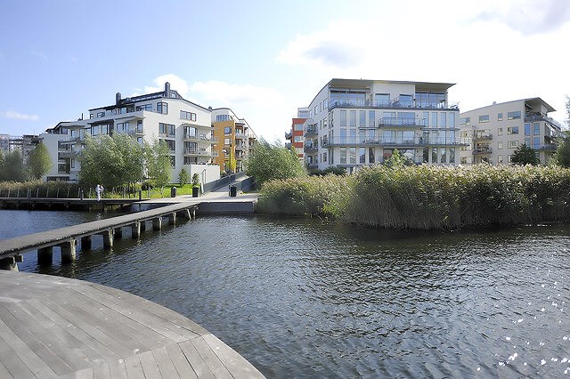 Ett stenkast till Hammarby Sjö
