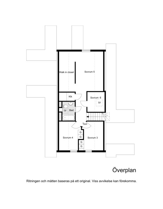 Planskiss övre plan