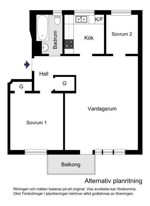 Mössebergsvägen 29, 2 tr.