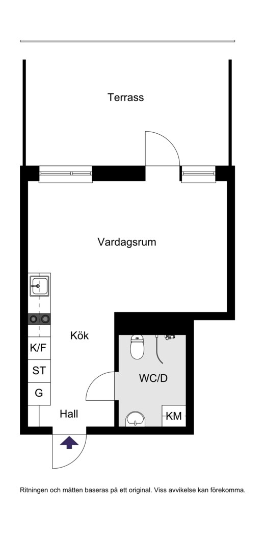 Radiusbacken 31, vån 2
