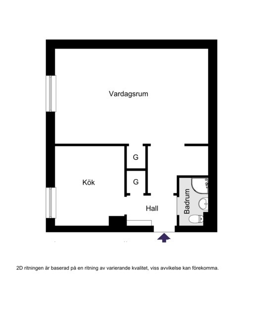 Nuvarande planlösning