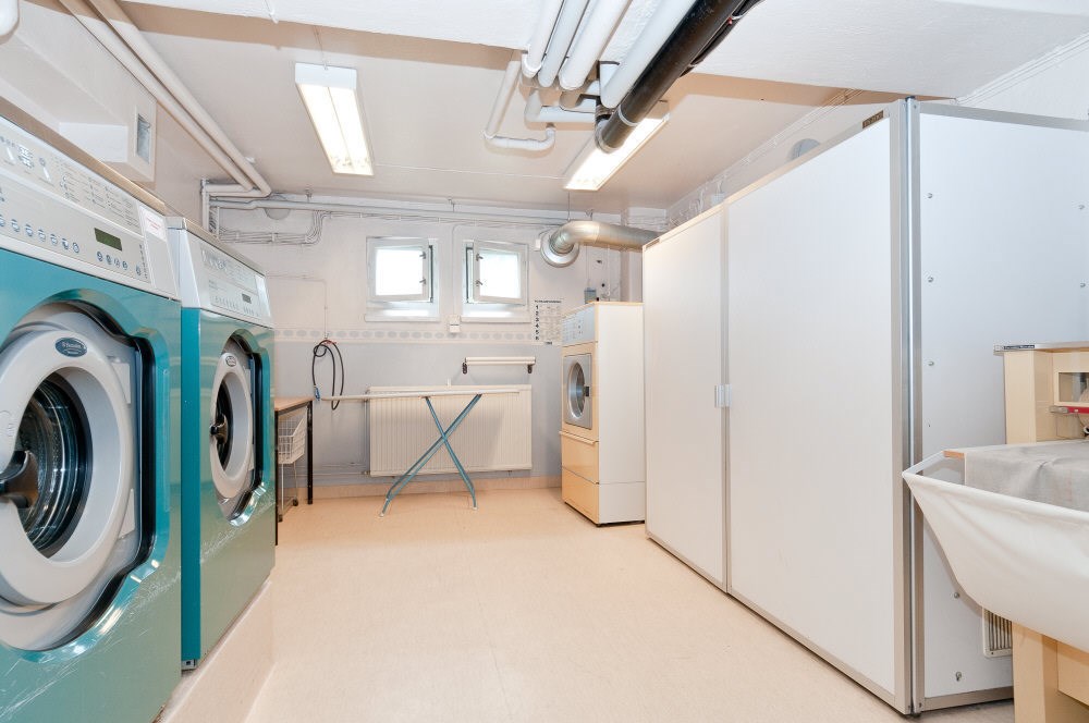 En av föreningens tvättstugor