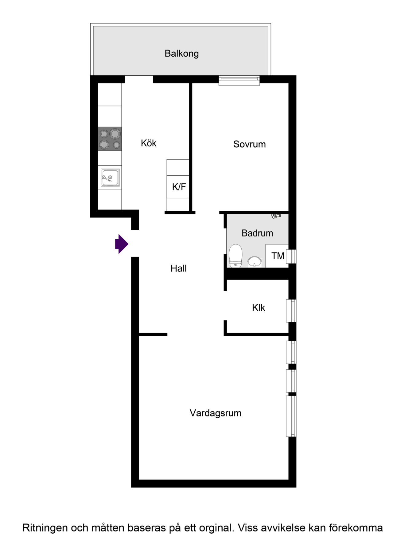 Planritning Veckovägen 39