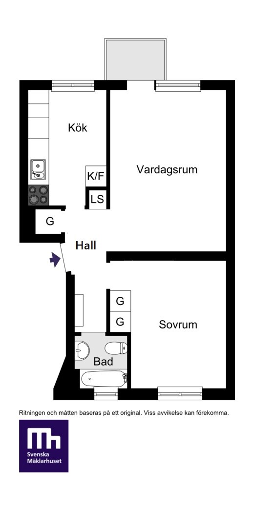 Sparbanksvägen 42, 2 tr