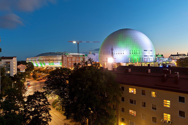 BlåsutJohanneshov - Invid globen, och Tele 2 Arena