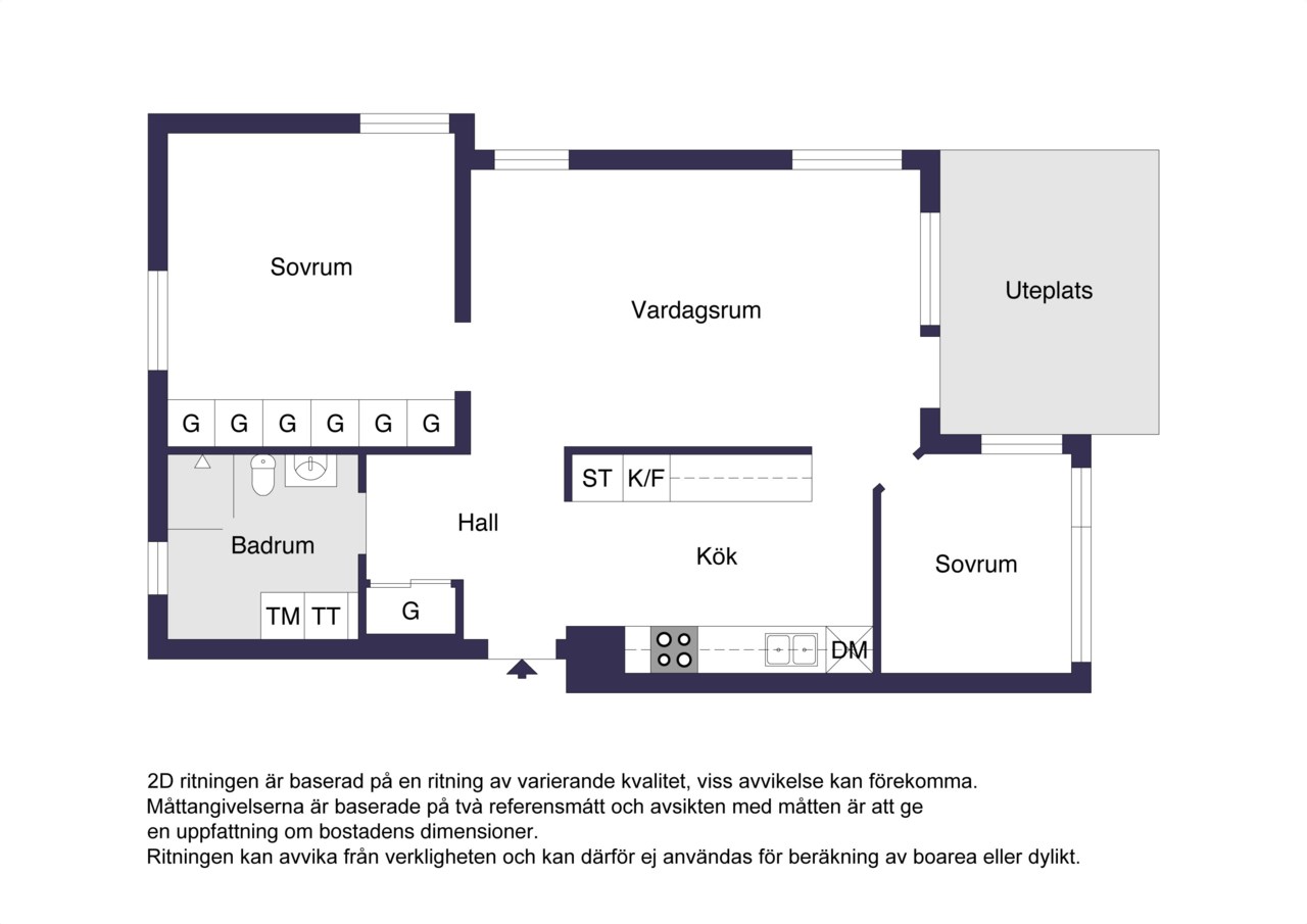 Alternativ planritning