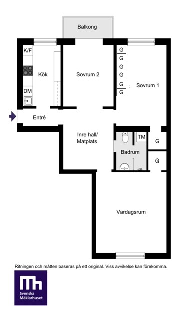 Mariagatan 8A, 1tr