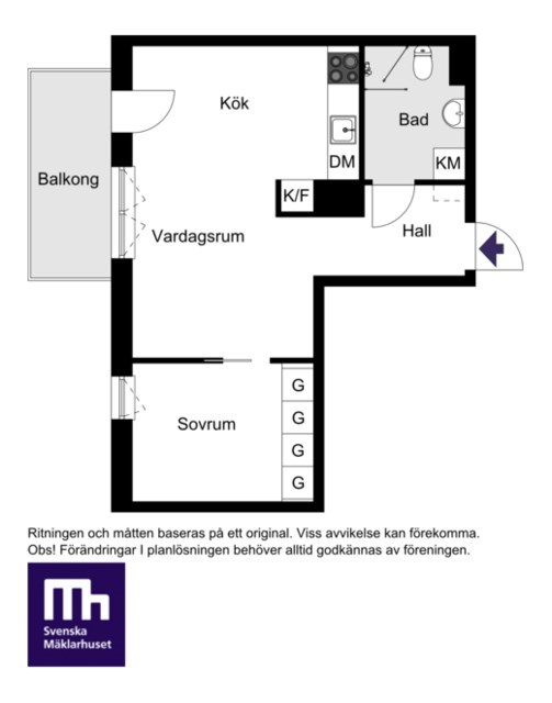Kratsbodavägen 44A, vån 6 av 7