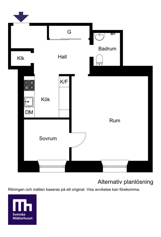 Förslag på alternativ Planlösning