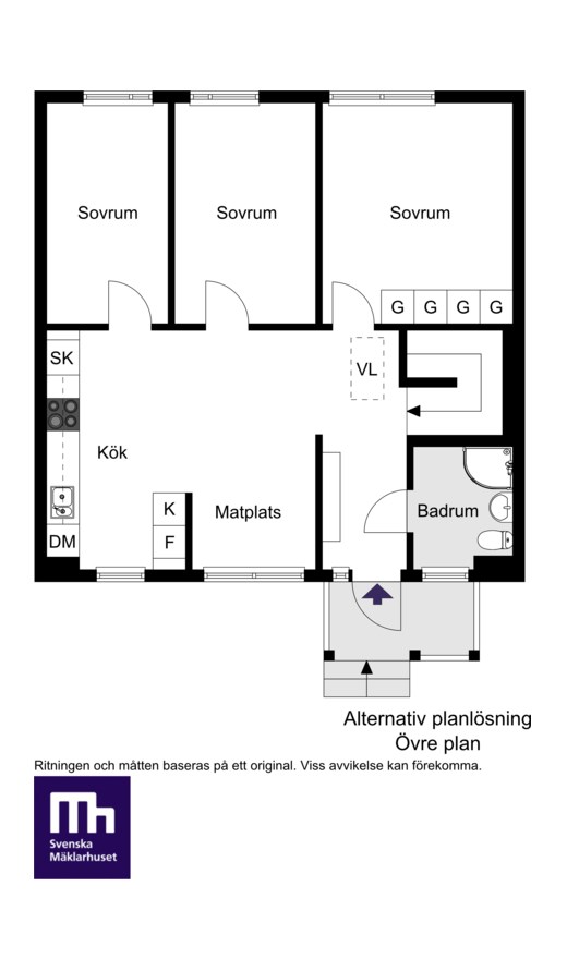 Alternativ - Entréplan