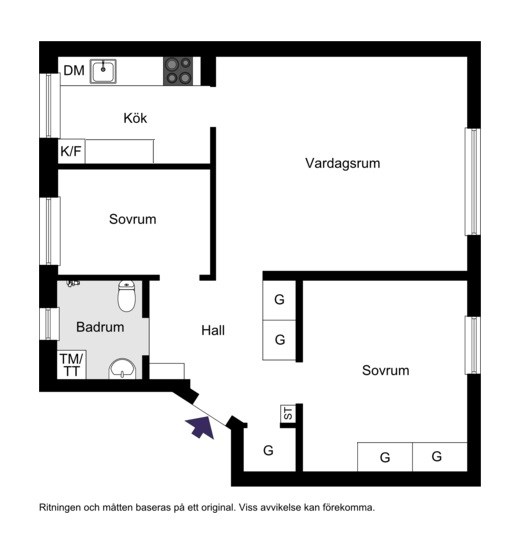 LM Ericssons Väg 21, 2 tr.
