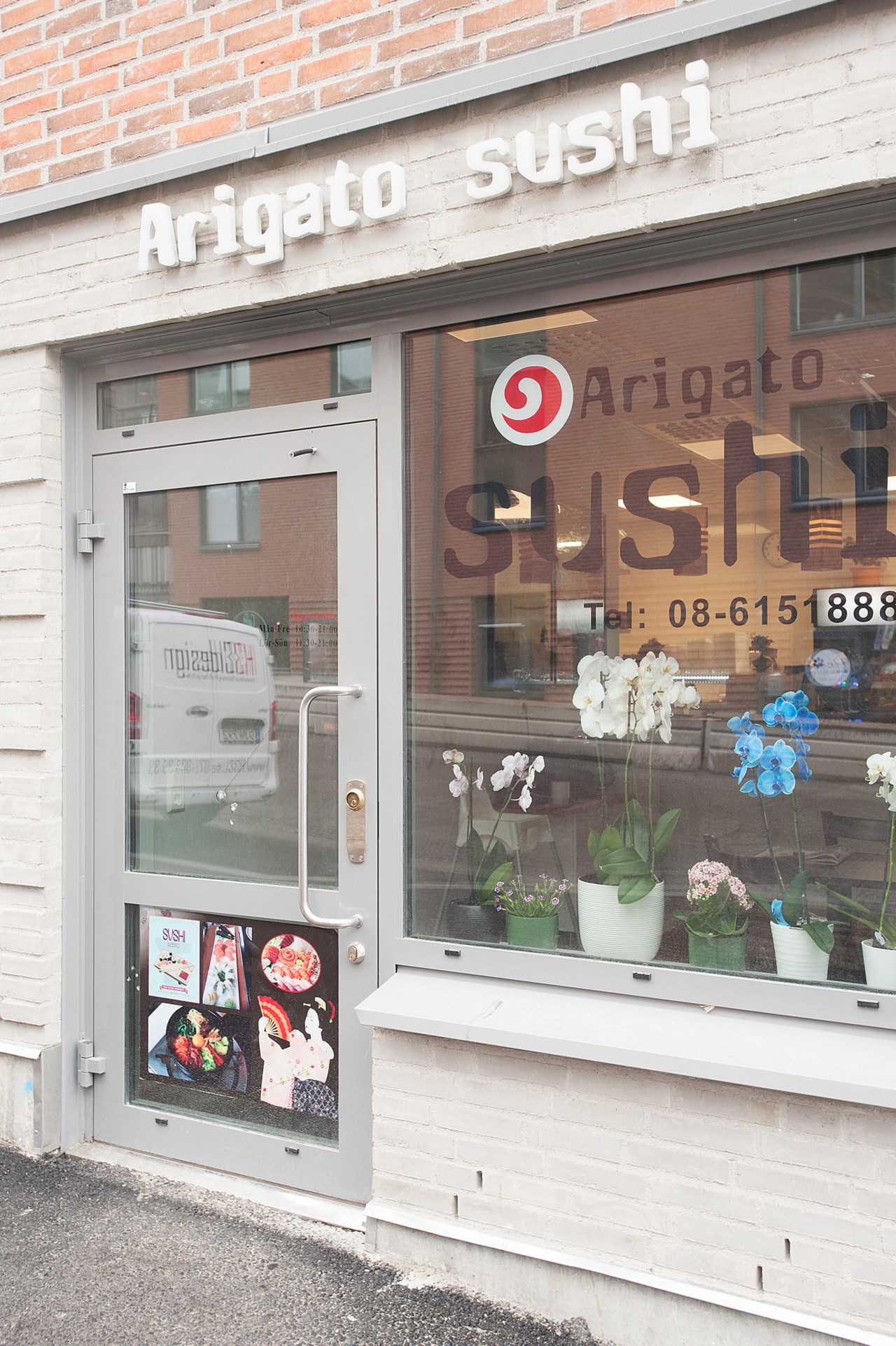Nyöppnad Sushi