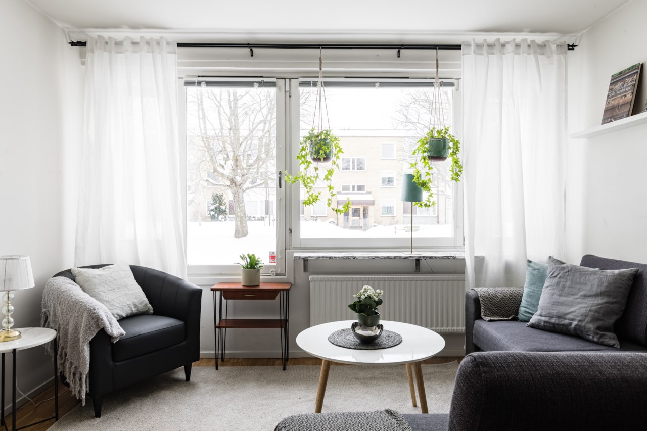 Fönster mot innergård