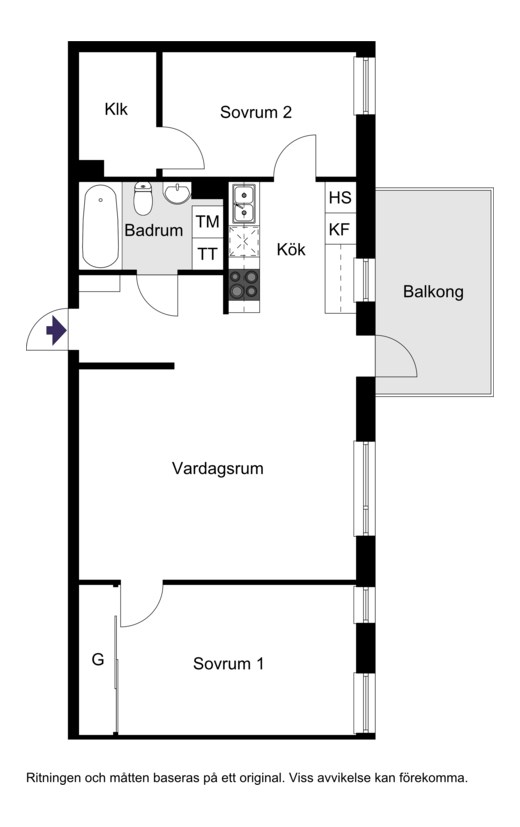 Kyrkogatan 9, 2 tr