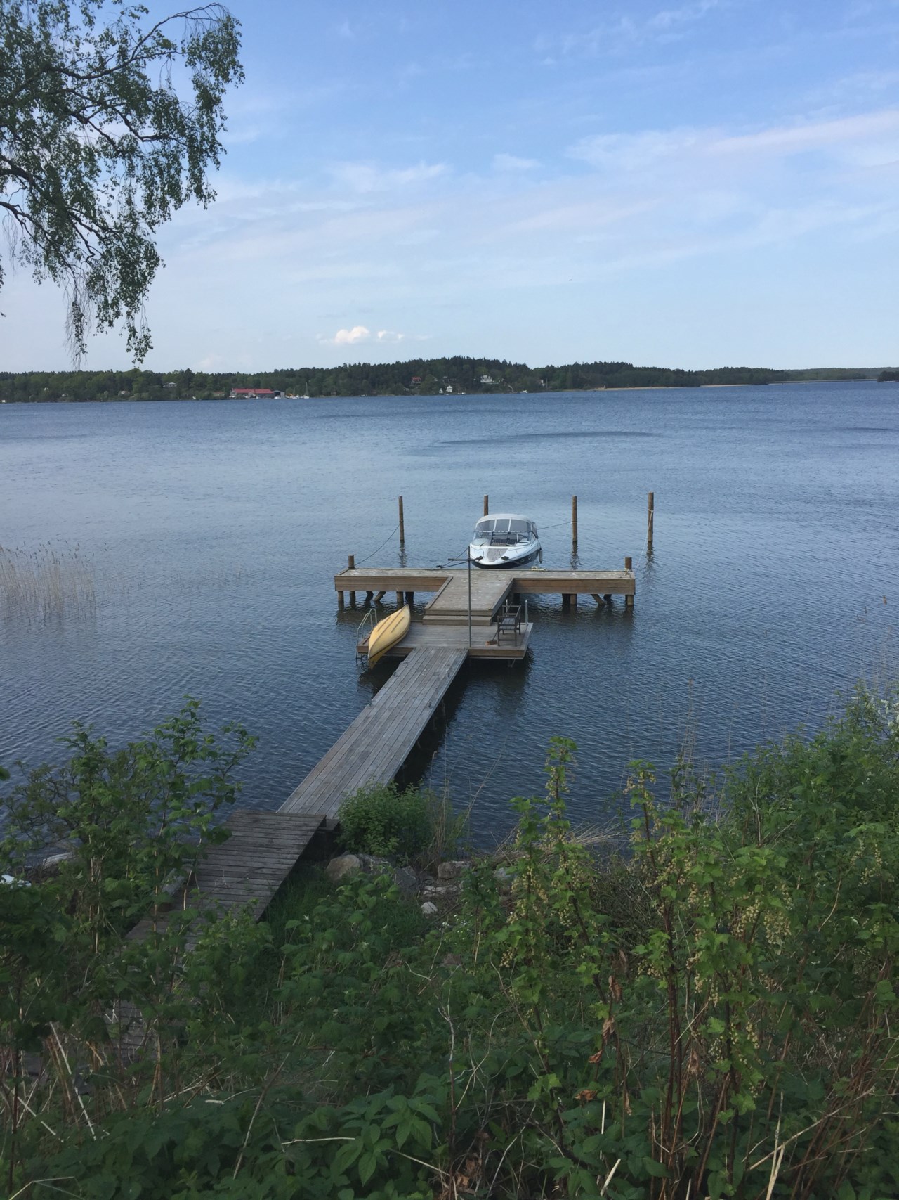 Del i brygga med platsen i mitten