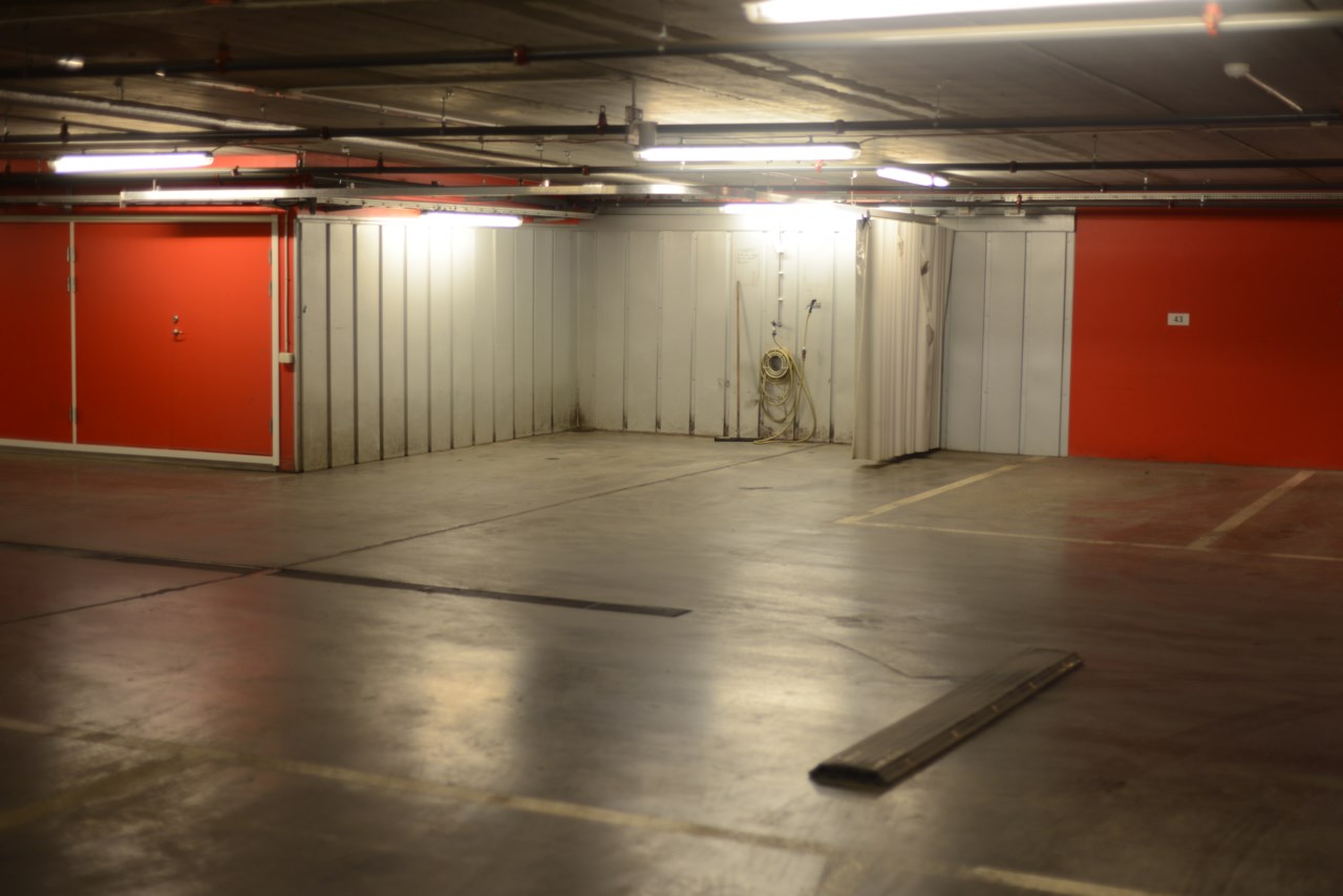 Tvätt plats i garaget