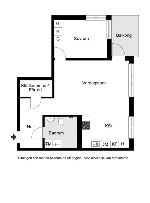 Ada Nilssons Gata 5, vån 5