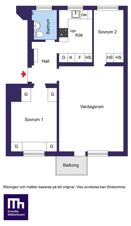 Slaggvägen 7 3tr