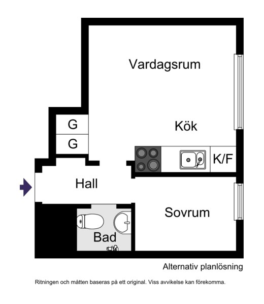 Alternativ planlösning