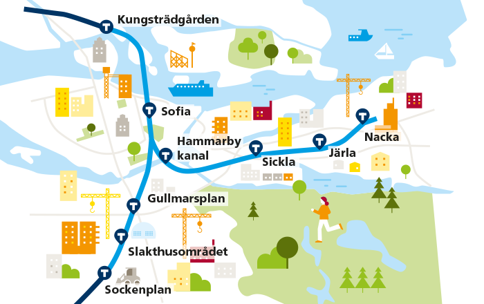 Så här ser planerna ut för nya tunnelbanan