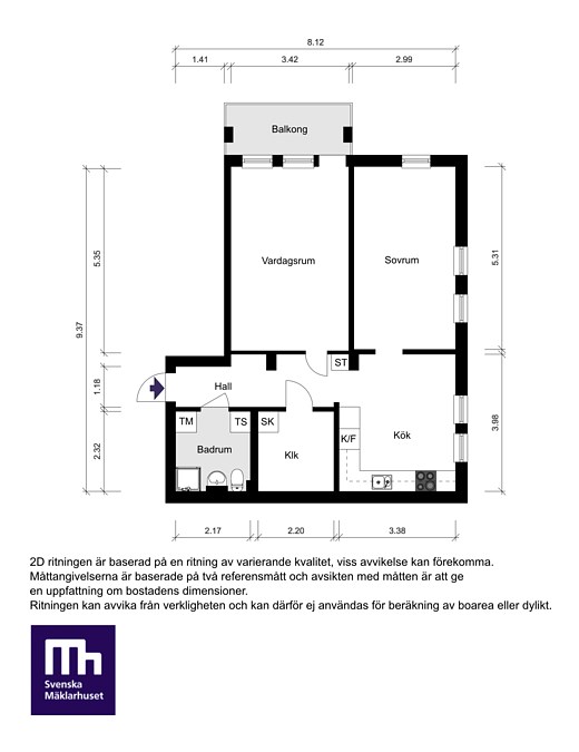 Aktuell Planlösning
