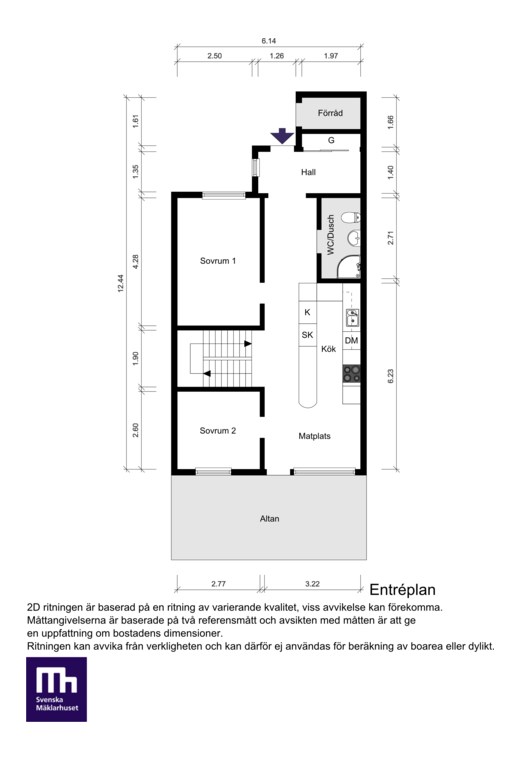 Planritningar entréplan