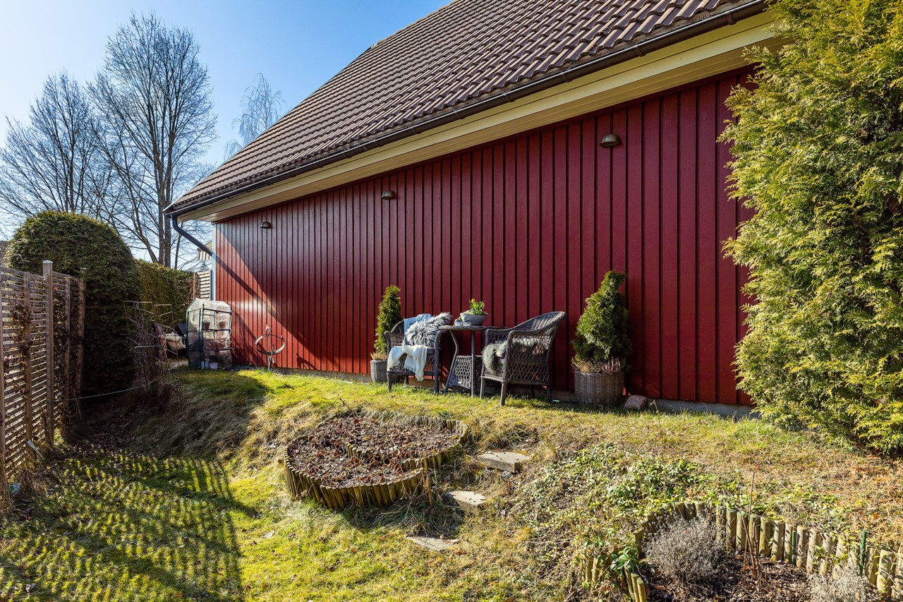 Östersida med morgonsol