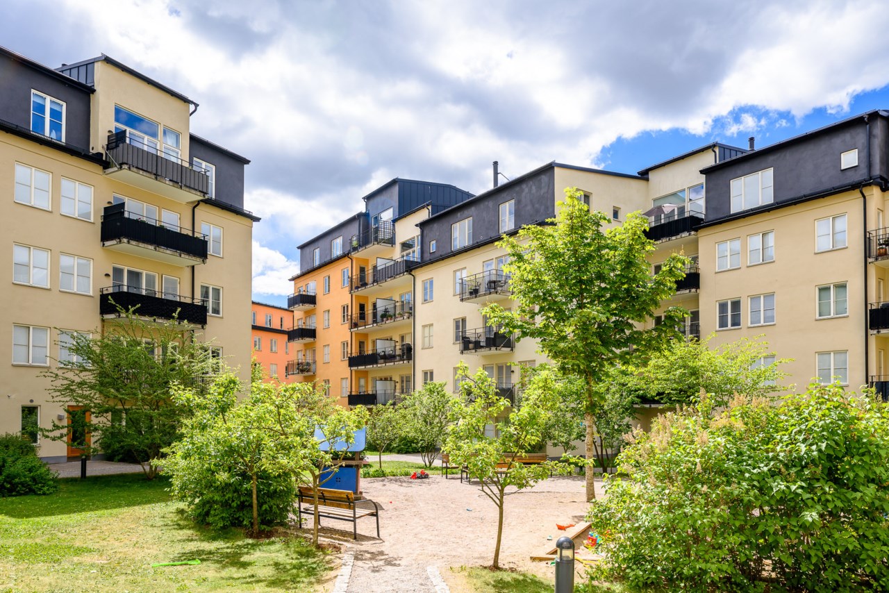 Innergård för de stora och små