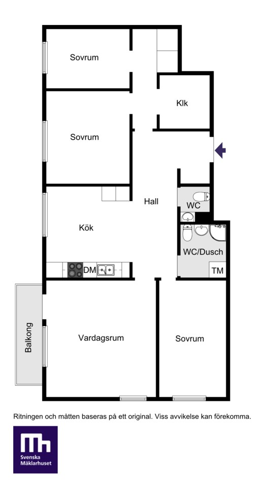 Humblegatan 17, vån 6/6