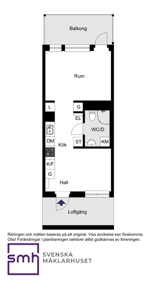 Klädesvägen 28, 4 tr.