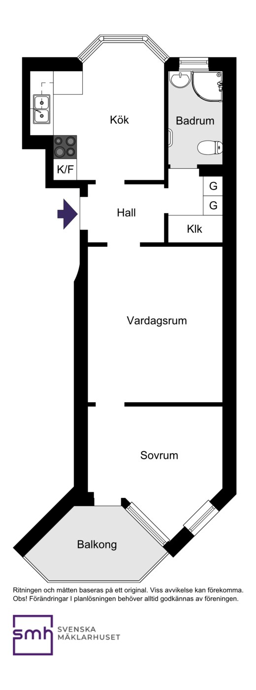 Gubbkärrsvägen 29Q 3tr