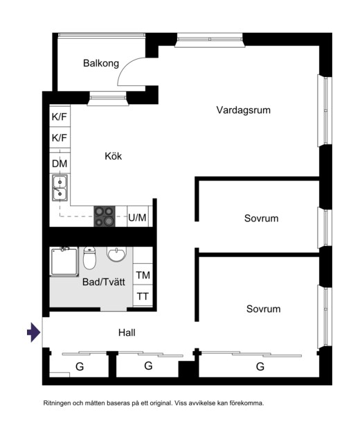 Sjöviksvägen 79, 2 tr!