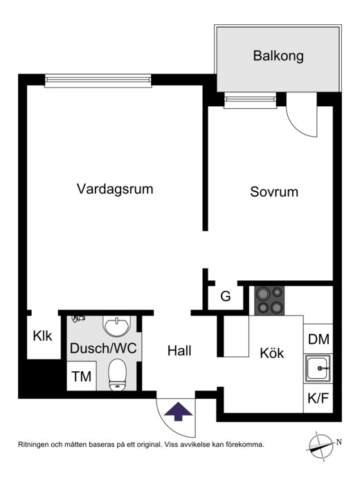 Kungsklippan 12, 6 tr