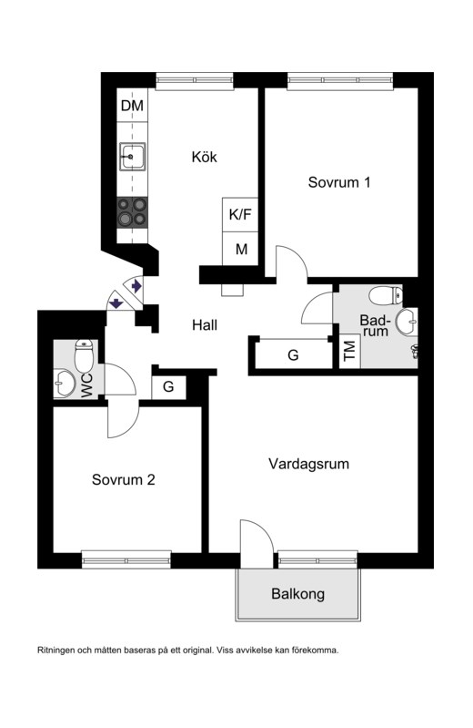 Hägerstensvägen 163A, 2 tr.