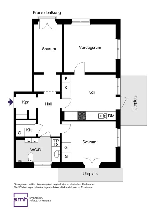 Alternativ planlösning