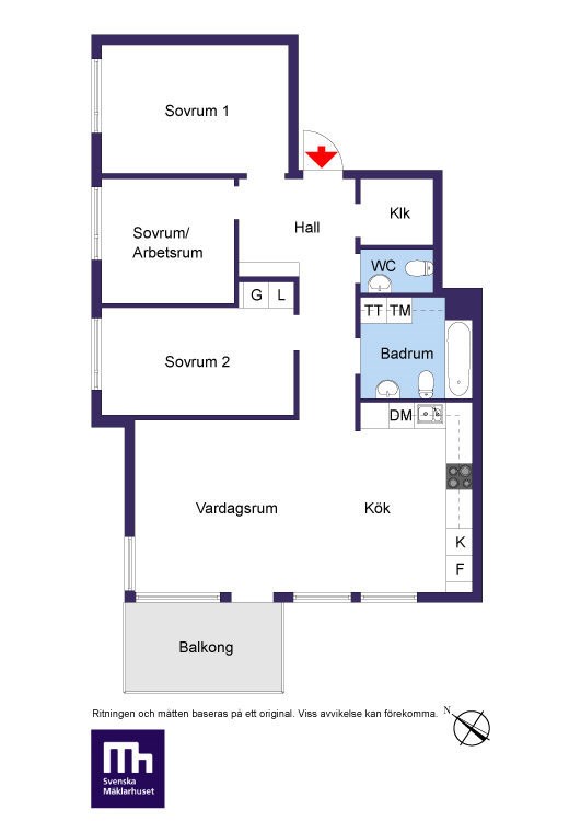 Fredsgränd 15, 3tr