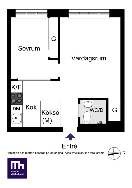 Vitalisvägen 13, vån 2
