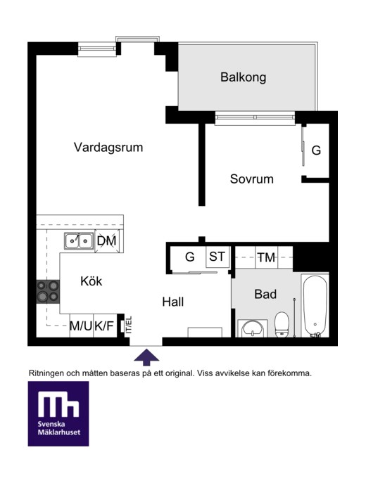 Mobilgatan 5, vån 1