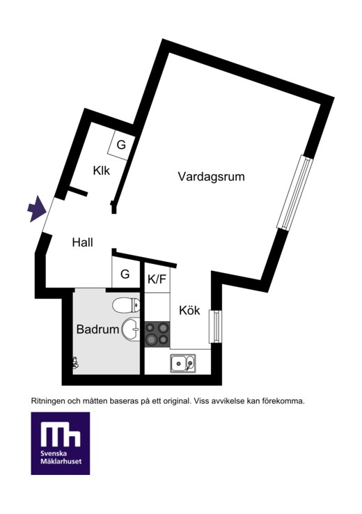 Doktor Widerströms Gata 36, 1TR