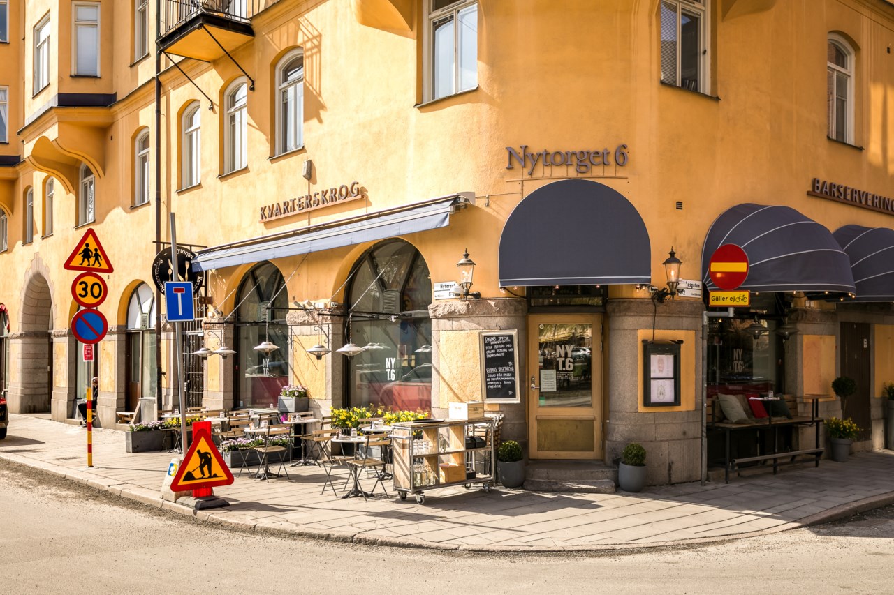 Bokstavligen i ditt kvarter!