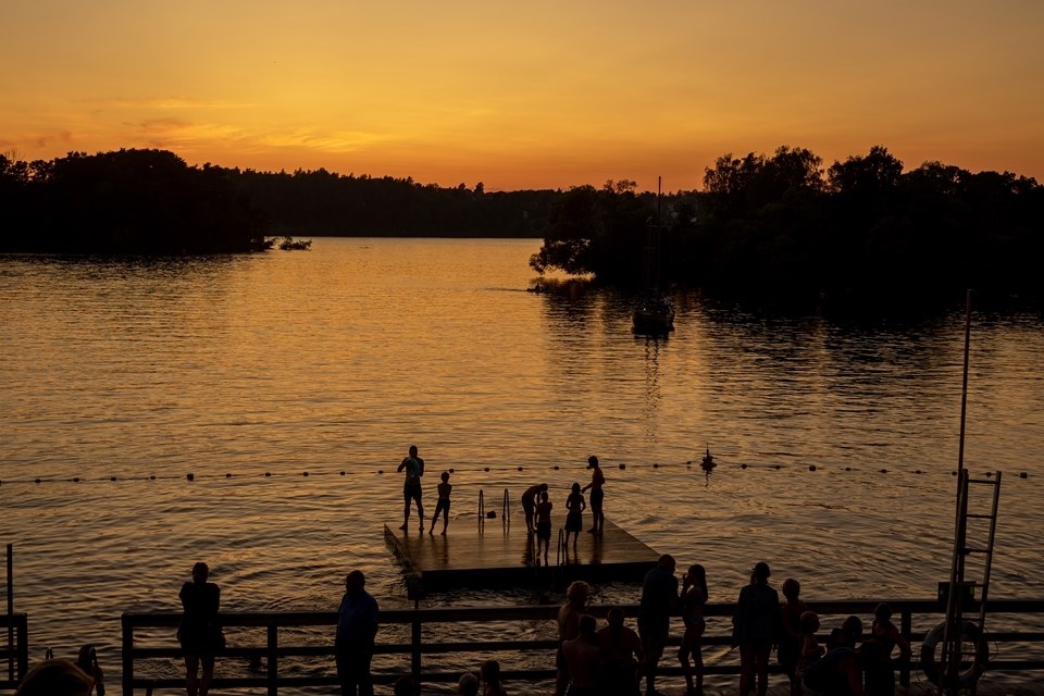 Klippbad i Örnsberg