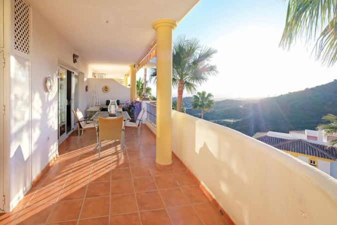 Costa del Sol - Härlig lägenhet i övre Calahonda med 2 sovrum