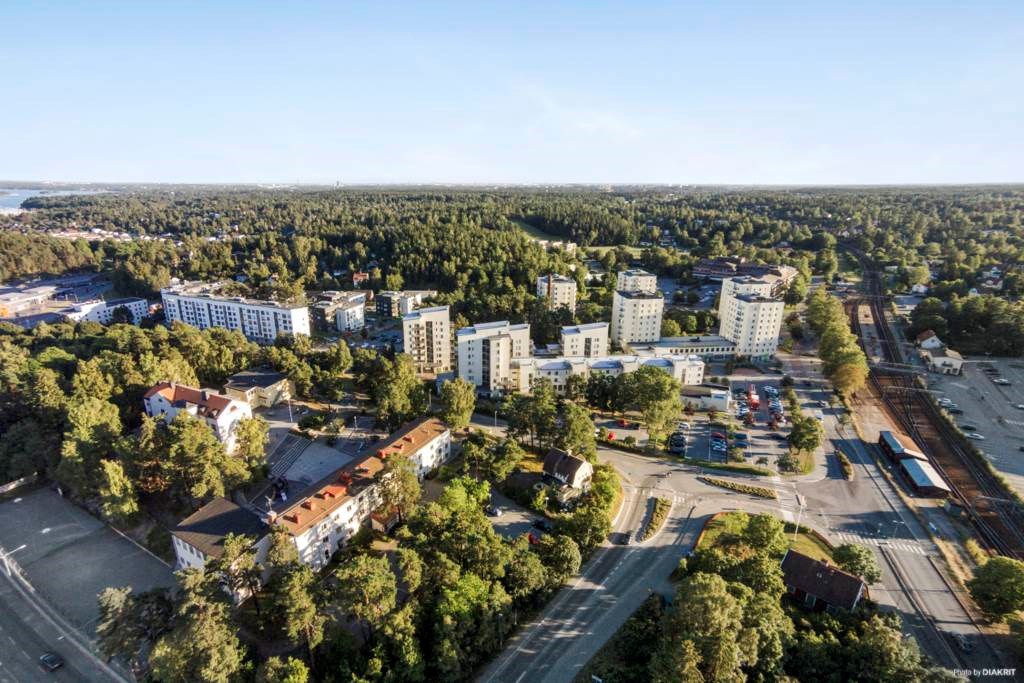 Lågupplöst Drönarfoto