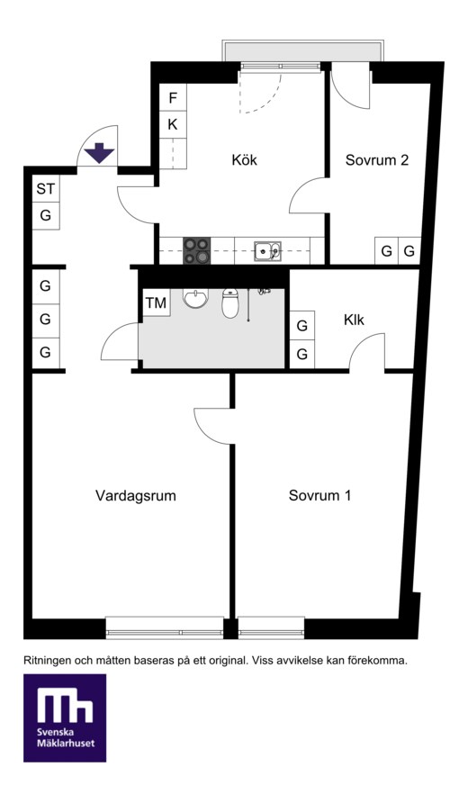Planlösning 2D, ej exakt