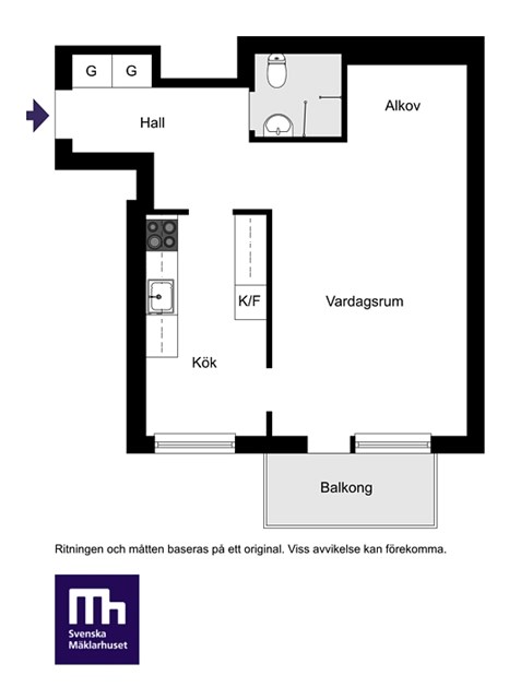 Stamgårdsparken 4, 3 tr