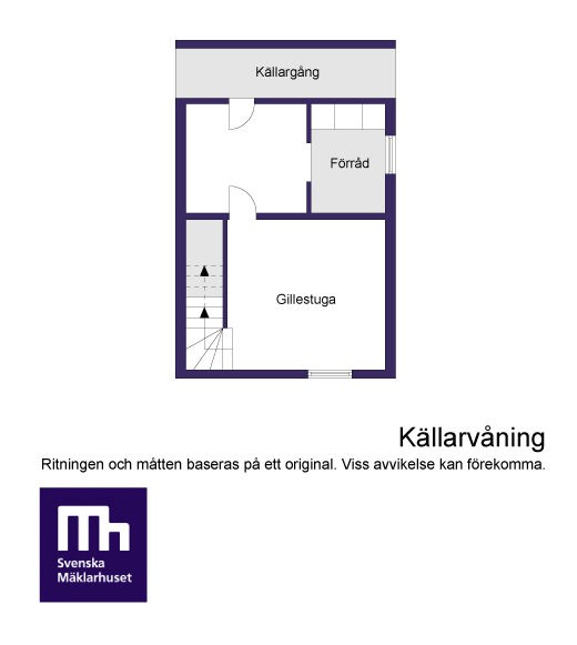 Planritning Källarvåning