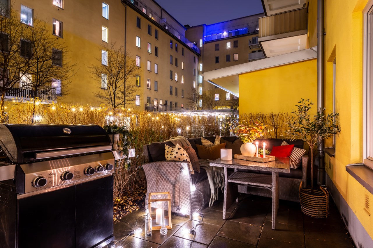 Buteljgatan 26, uteplats!