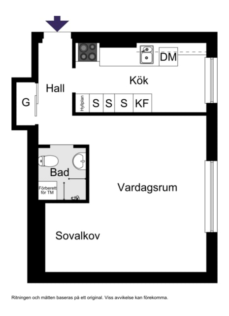 Stamgårdsparken 4, Vån 3/3