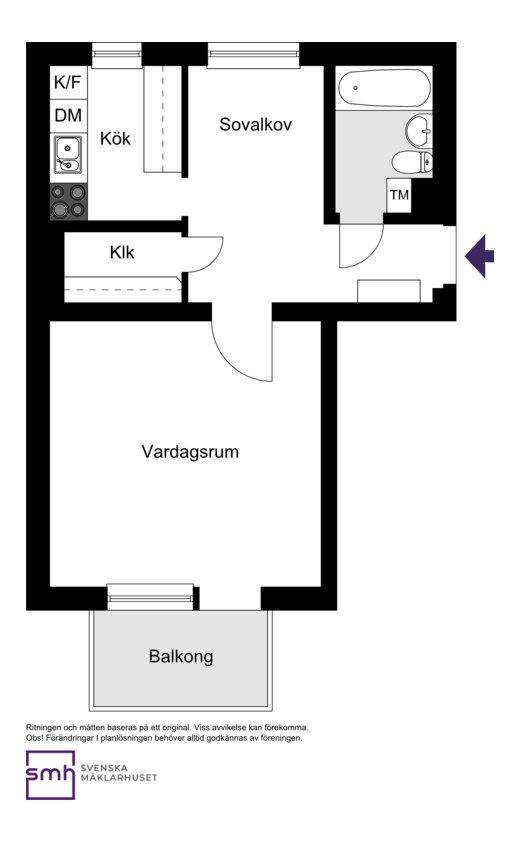 Dukvägen 2 1tr