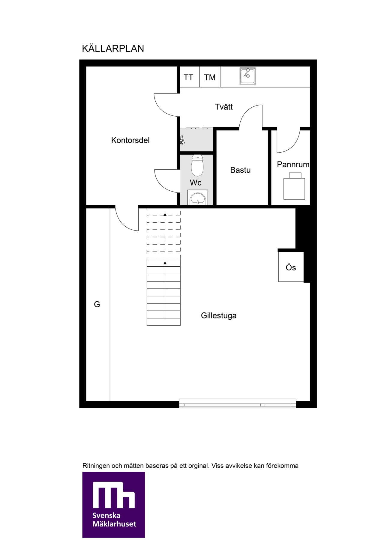 Planritning Källare